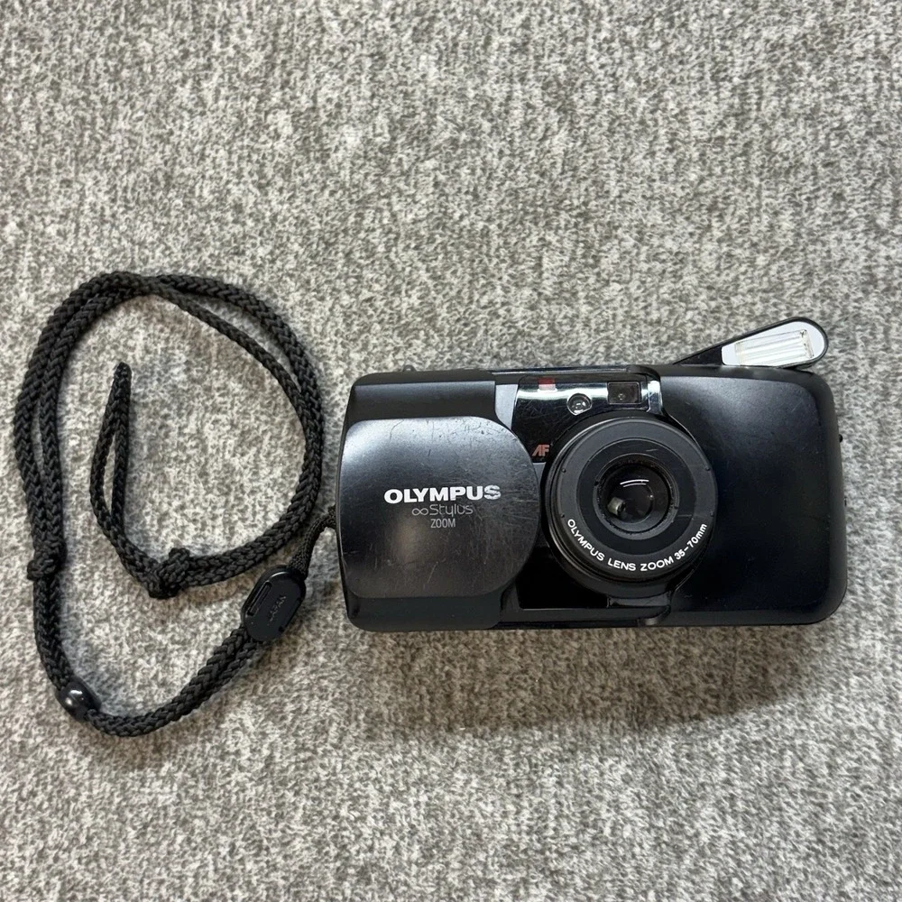 Olympus Infinity Stylus Zoom 35mm Film Camera‎ Point & Shoot TESTED